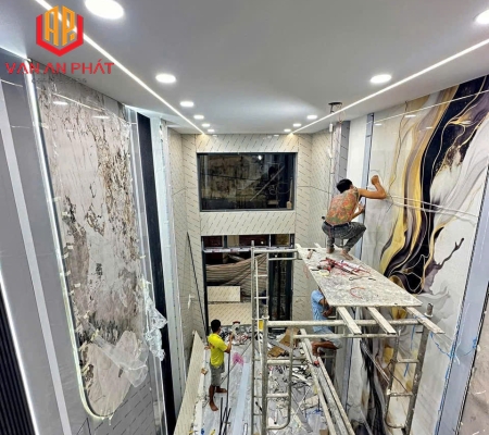 THIẾT KẾ TRÁNG GƯƠNG NHÀ ANH PHÚC 